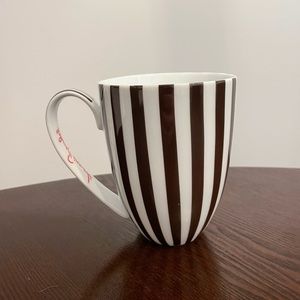 Henry Bendel classic striped mug
